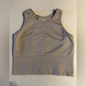 H&M Sport Cropped Tank Top